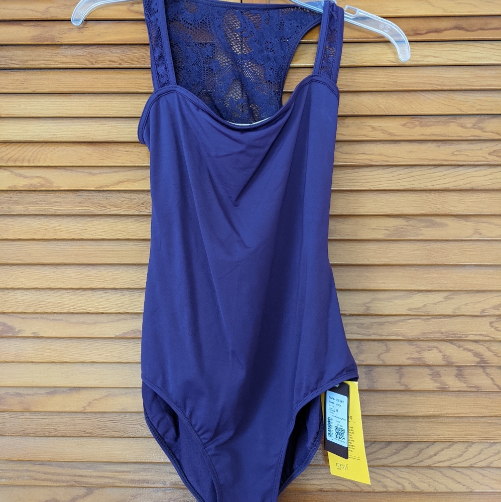 Purple Lace Meryl Dance Leotard